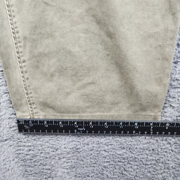 Vintage Abercrombie & Fitch Pants Mens 33L Y2k Wide Leg Baggy 00's Grunge Skater - Picture 7 of 10